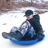 GoSports 29 Inch Heavy-Duty Winter Snow Saucer with Padded Seat and Tow Strap - 4 of 4