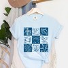 Simply Sage Market Nautical Chart Blue Garment Dyed Tee - 3 of 4