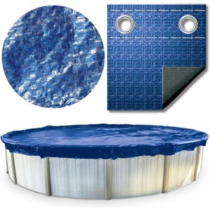 Swimline Super Guard Oval Above Ground Pool Winter Cover 16' x 25' - Blue - 1 of 4