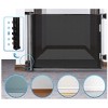 Retractable Pet Gate 33-Inches Tall, Extends up to 55 Inches Extra Wide Pet Friendly Indoor Outdoor Mesh Gates Dog - 4 of 4