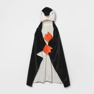 Penguin Hooded Blanket - Pillowfort™