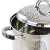 Oster Sangerfield 5 Quart Stainless Steel Pasta Pot with Strainer Lid and Steamer Basket - 4 of 4