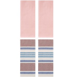 REGALWOVEN 4 Pcs Cotton Soft Absorbent Waffle Hand Towel for Home - 1 of 4