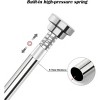 LunaLulinlk 32" to 43" Adjustable Shower Curtain Rod, Stainless Steel - 3 of 4