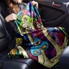 Lomsoe Colorful Mushroom Eyes Print Flannel Blanket - All Seasons Soft and Warm Throw Blanket for Napping, Camping, Travel, Office - 4 of 4