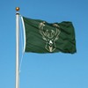 3' x 5' NBA Milwaukee Bucks Deluxe Flag - 3 of 3