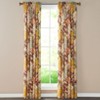 The Lakeside Collection Harvest Ragged Decorative Window Panel - Patchwork Accent - 2 of 4
