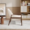 Hrinhom 26.2" W Modern Armchair,Upholstered Accent Chairs With Wood Frame - 3 of 4