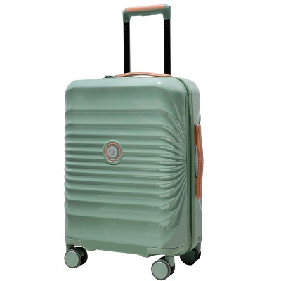 Kumasinova 24"Hardshell Luggage,Durable ABS Checked Suitcase with TSA Lock&USB Ports,Airline-Approved Spinner Travel Luggage,Wear-Resistant
