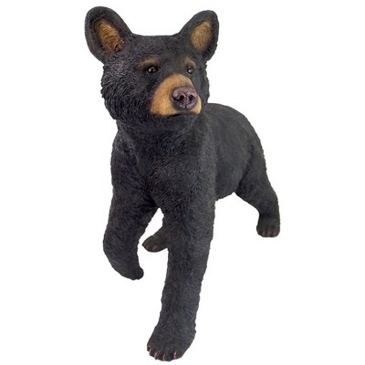 Design Toscano Snooping Cub Black Bear Statue