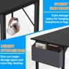 Musment Game Computer Desk with Storage, Home Office Modern Simple Style PC Table for Youth Student Adult - 2 of 4
