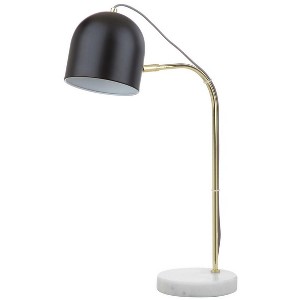 Drina Table Lamp - 23.5 Inch Height - TBL4017 - Black - Safavieh - 1 of 4