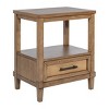 Woven Cane Nightstand - 3 of 4