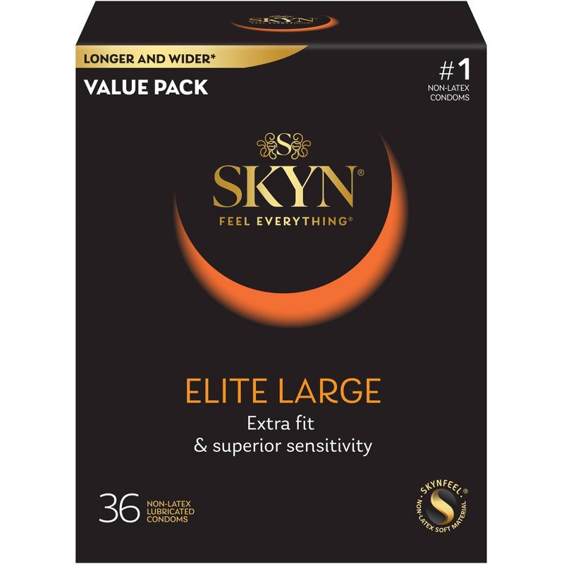 SKYN Elite Non-Latex Condoms - Large - 36ct, 1 of 11