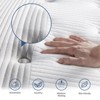 NicBex 12 Inch Gel Memory Foam Hybrid Mattress with Pocket Spring,Mattress in Box,Medium Firm Mattress,White+Gray - 4 of 4