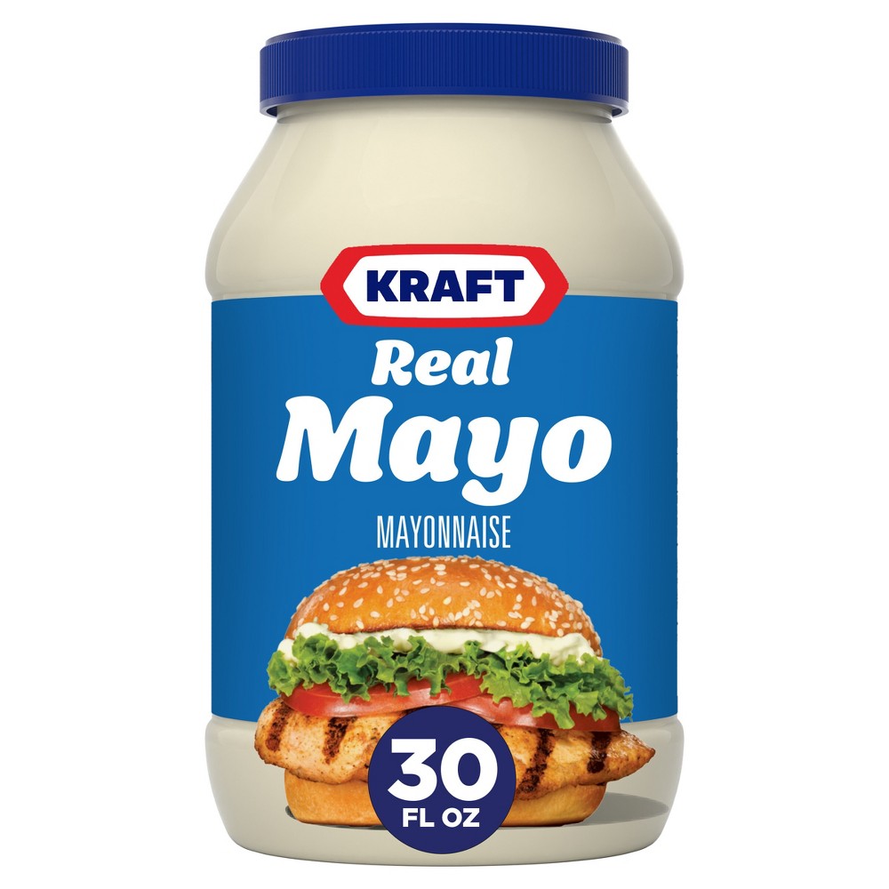 UPC 021000026326 product image for Kraft Real Mayonnaise 30 fl oz | upcitemdb.com