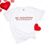 Simply Sage Market Women's My Valentine Calls Me Mama Short Sleeve Garment Dyed Tee - 3 of 4
