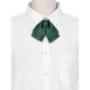 Elerevyo Women's Adjustable Satin Classic Bow Tie - 4 of 4