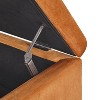 CAVINAS Velvet Tufted Storage Ottoman Bench,Footstool with Lift-Top and Hidden Storage,Storage Bench for Living Room,Bedroom - 4 of 4