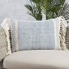 16"x24" Oversized Iker Indoor/Outdoor Poly Filled Chevron Lumbar Throw Pillow - Jaipur Living - 4 of 4