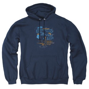 Nerf Deconstructed Nerf Gun Adult Pull-Over Hoodie - 1 of 4