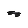 Meridian Furniture,Arlington Chenille Fabric Bench - 3 of 4
