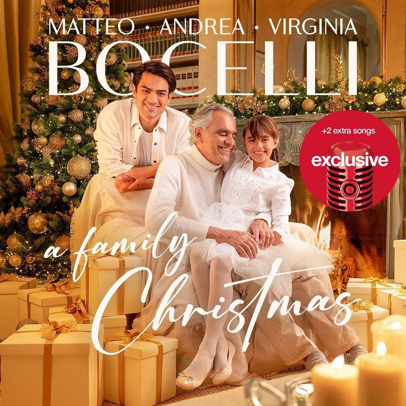 Andrea Bocelli, Matteo Bocelli, Virginia Bocelli - A Family Christmas (Target Exclusive), 1 of 2