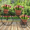 Sorbus Tricycle plant stand for home, garden and patio. - 4 of 4