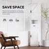 Hrinhom 69.3" H Tall Storage Cabinet with Adjustable Shelves,Floor Cabinet for Bathroom, Living Room, Entryway,Kitchen - 2 of 4