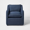 Slipcover Chair Blue - Threshold™ designed with Studio McGee - 3 of 4