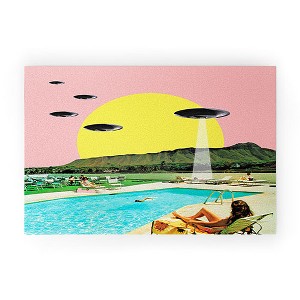 MsGonzalez Invasion on vacation UFO 30" x 20" Welcome Mat - Society6 - 1 of 3
