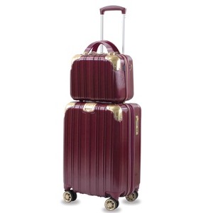 American Green Travel Melrose S 2-Piece TSA Anti-Theft Spinner Weekender Bag Luggage Sets - 1 of 4