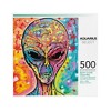 Aquarius Puzzles Dean Russo Alien 500 Piece Jigsaw Puzzle - 2 of 4