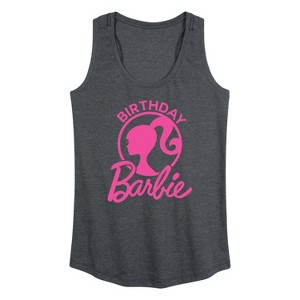 Women's - Barbie - Birthday Graphic Racerback Tank - 1 of 4