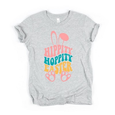 The Juniper Shop Hippity Hoppity Easter Toddler Short Sleeve Tee