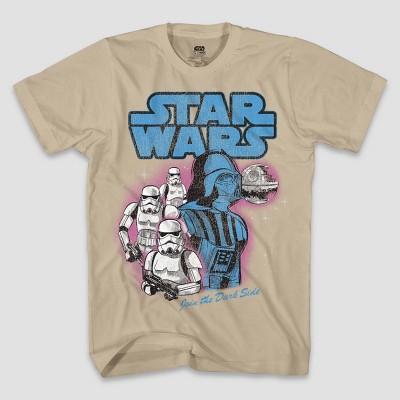 Men's Star Wars Short Sleeve Graphic T-Shirt - Almond S