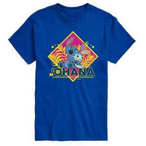 Men's - Disney - Lilo & Stitch Short Sleeve Graphic T-Shirt - 1 of 4