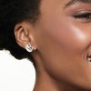Ross-Simons 0.12 ct. t.w. Black and White Diamond Sloth Earrings in Sterling Silver - 2 of 3