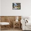 Stupell Industries Autumn Shade & Path Floating Frame Canvas Wall Art - 3 of 4