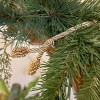 Haute Decor 20" Decorative Garland Twist Ties 6-pack Gold/Silver with Gold Ends - 3 of 3