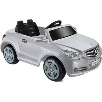 Kid Motorz 6V Mercedes Benz E550 One Seater Powered Ride-On - Silver