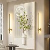 POWLIG LED Dimmable Aluminum Wall Sconce with 350 Degree Rotation (Set of 2) - 2 of 4