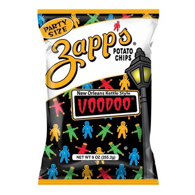 Zapp's New Orleans Kettle Style Voodoo Potato Chips - 9oz