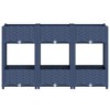 vidaXL Large Blue Grey Raised Bed Polypropylene Spacious - 3 of 4