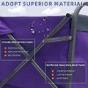 Folding Wagon, Heavy Duty Utility Beach Wagon Cart for Sand - 4 of 4