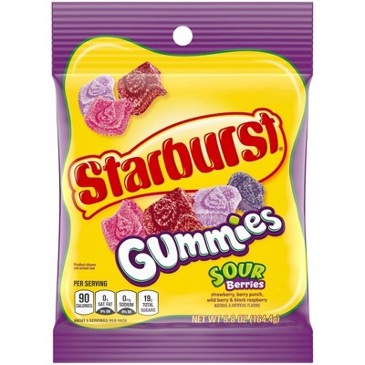 Starburst Sour Berry Gummies Peg - 5.8oz