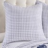 Riella Navy Euro Sham Set - Two Euro Shams - Levtex Home - 2 of 3