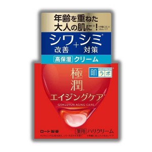 Rohto Hada Labo Gokujyun Aging Care Cream | Anti Aging Wrinkle Cream | It has a smooth texture that spreads well on your skin - (1.7 oz) - 1 of 2