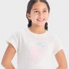 Girls' Short Sleeve Terry Top - Cat & Jack™ - 2 of 4