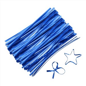 Unique Bargains Reusable Plastic Coated Metallic Durable Twist Ties 800 Pcs - 1 of 4